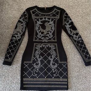Cute zip up night out dress